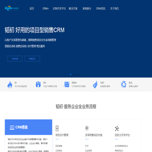 项目型CRM客户关系管理系统